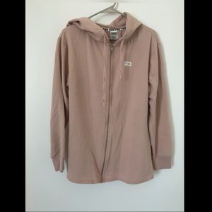Victoria’s Secret pink zip up hoodie size small
